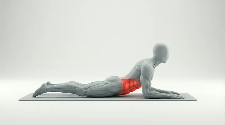 Abdominals Stretch Variation One — 3D demonstration