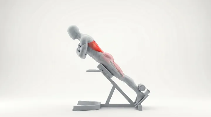 Back Extension — 3D exercise demonstration