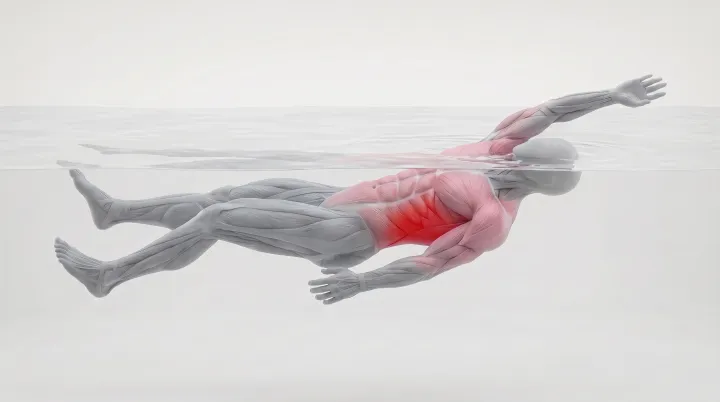 Backstroke Swim — 3D demonstration
