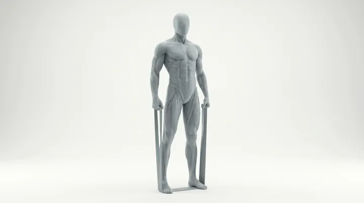 Band Romanian Deadlift — 3D demonstration