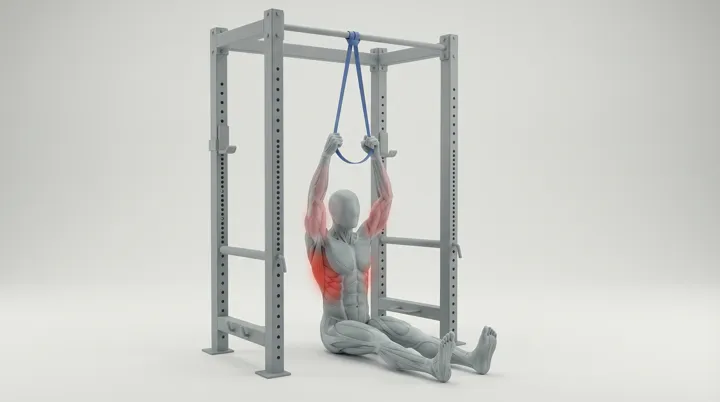 Band Seated Pulldown — 3D demonstration