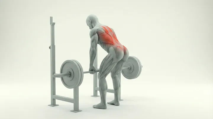 Barbell Rack Pull — 3D demonstration