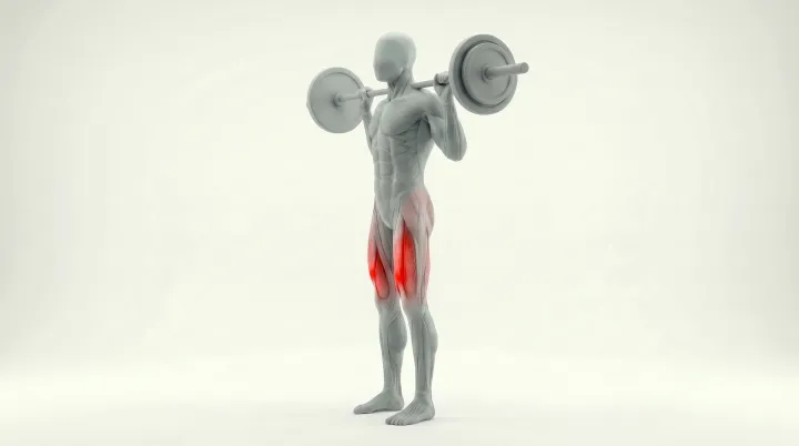Barbell Reverse Lunge — 3D demonstration