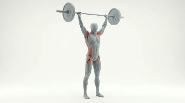 Barbell Snatch — 3D demonstration