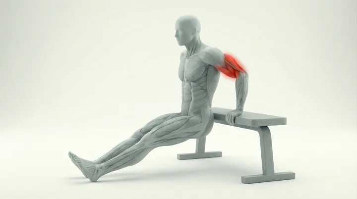 Bench Dips — 3D demonstration