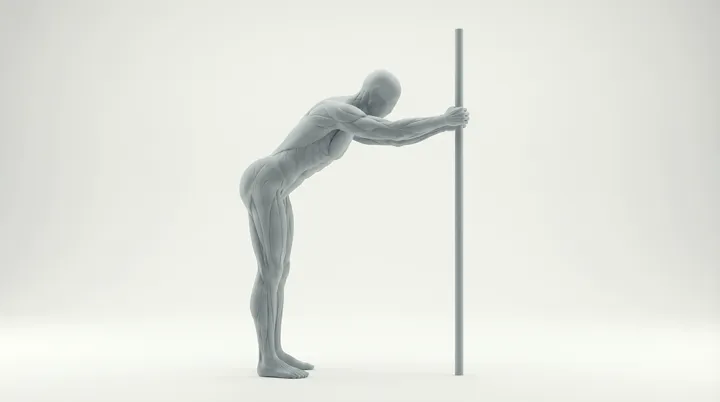 Bodyweight Donkey Calf Raise — 3D demonstration