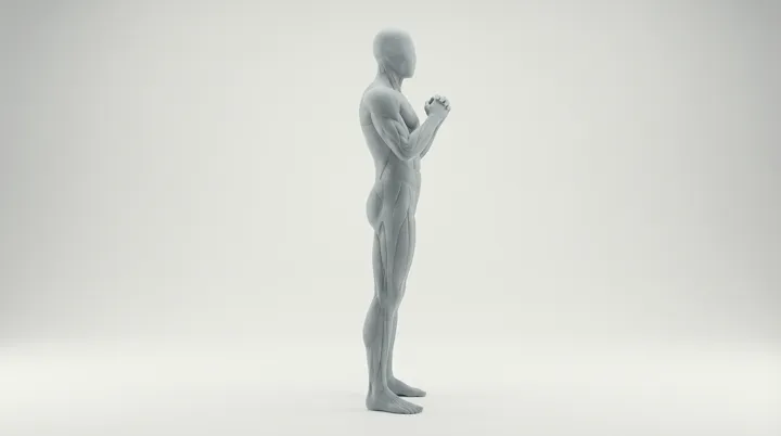 Bodyweight Reverse Lunge — 3D demonstration