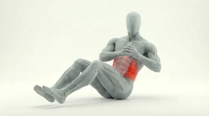 Bodyweight Russian Twist — 3D demonstration