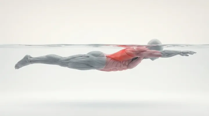 Breaststroke Swim — 3D exercise demonstration