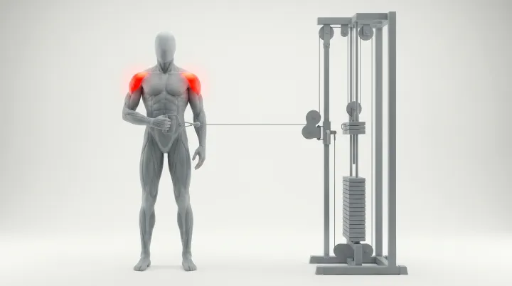Cable External Rotation — 3D exercise demonstration