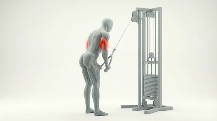 Cable Rope Pushdown — 3D demonstration