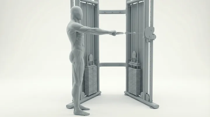 Cable Supinating Row — 3D demonstration