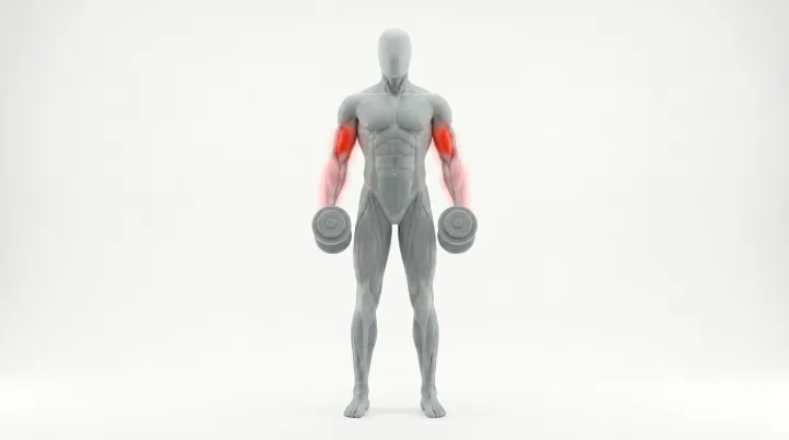 Cross-Body Hammer Curl — 3D demonstration