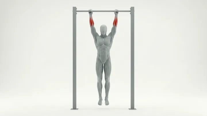 Dead Hang — 3D exercise demonstration