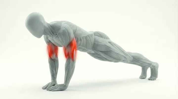 Diamond Push Ups — 3D demonstration