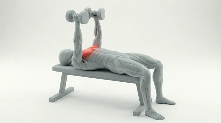 Dumbbell Chest Fly — 3D demonstration