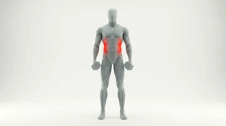 Dumbbell Side Bend — 3D demonstration