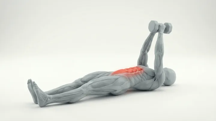 Dumbbell Situp — 3D demonstration