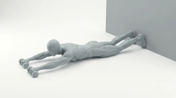 Dumbbell Superman — 3D demonstration