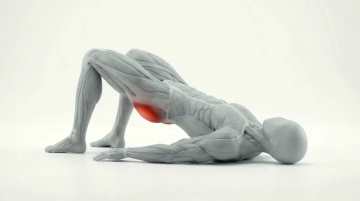 Glute Bridge — 3D demonstration
