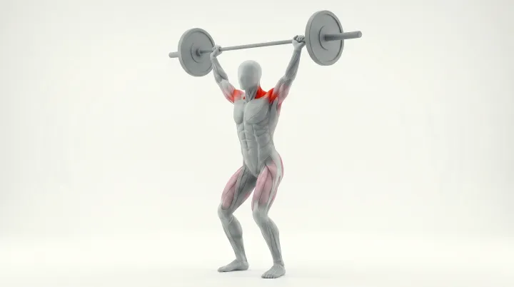 Hang Snatch — 3D demonstration