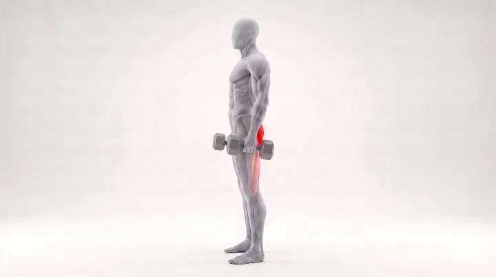 Hip Hinge Speed Romanian Deadlift — 3D demonstration