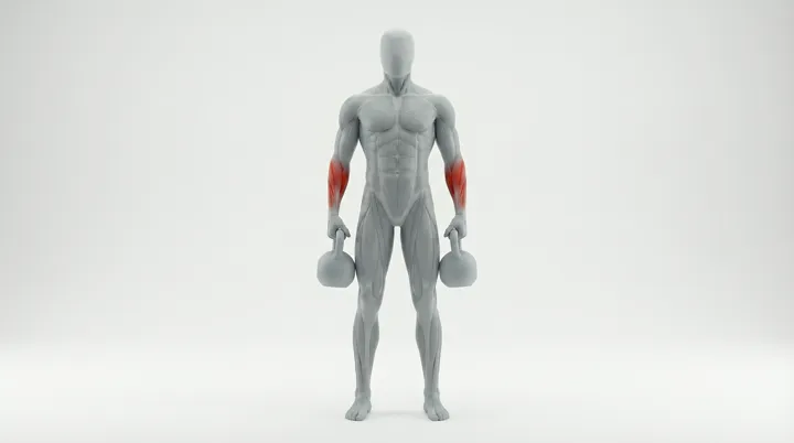 Kettlebell Farmers Carry — 3D demonstration