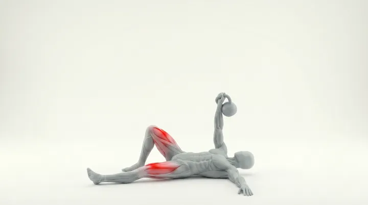 Kettlebell Turkish Get-Up — 3D exercise demonstration