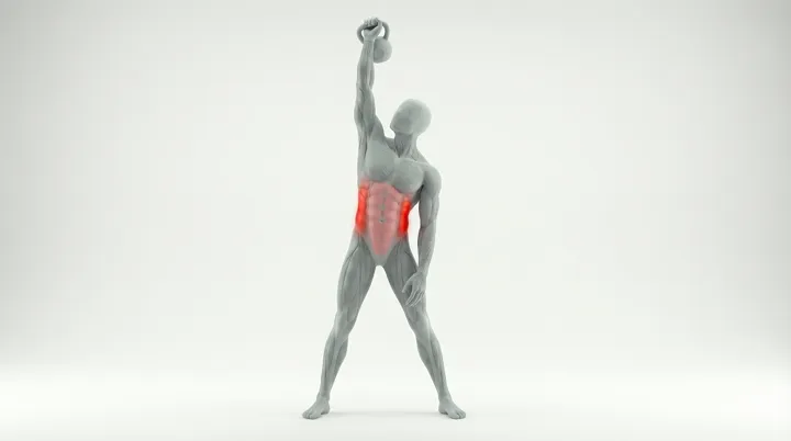 Kettlebell Windmill — 3D demonstration