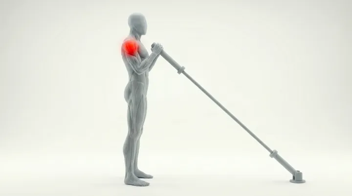 Landmine Press — 3D exercise demonstration