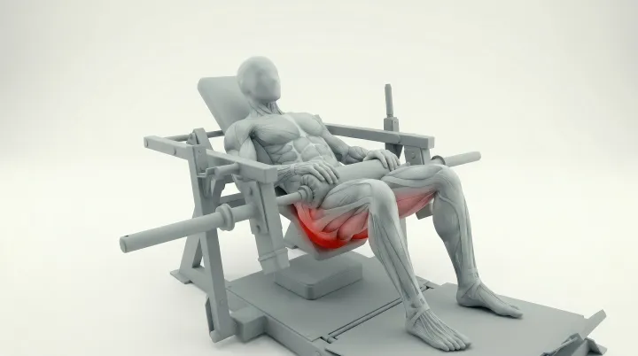 Machine Hip Thrust — 3D exercise demonstration