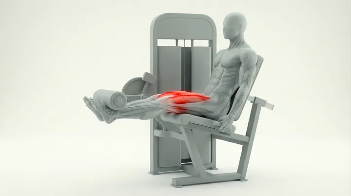 Machine Leg Extension — 3D demonstration