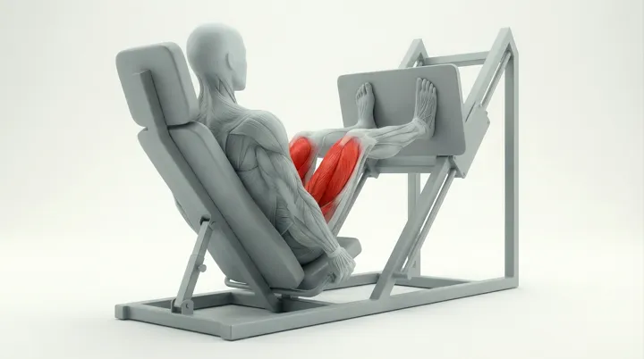 Machine Leg Press — 3D demonstration