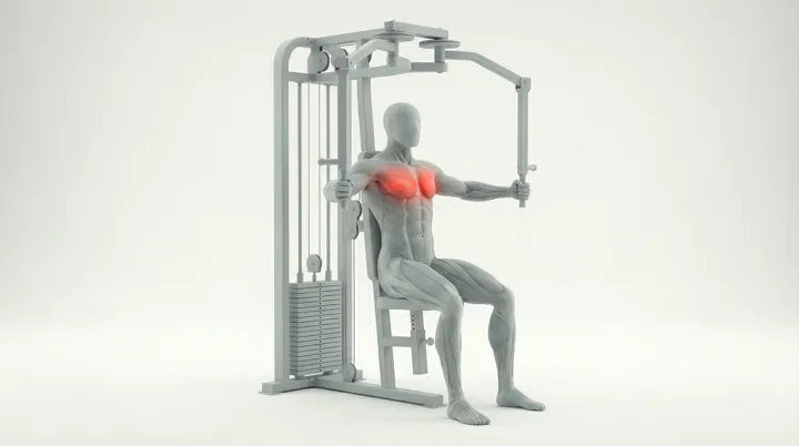 Machine Pec Fly — 3D demonstration