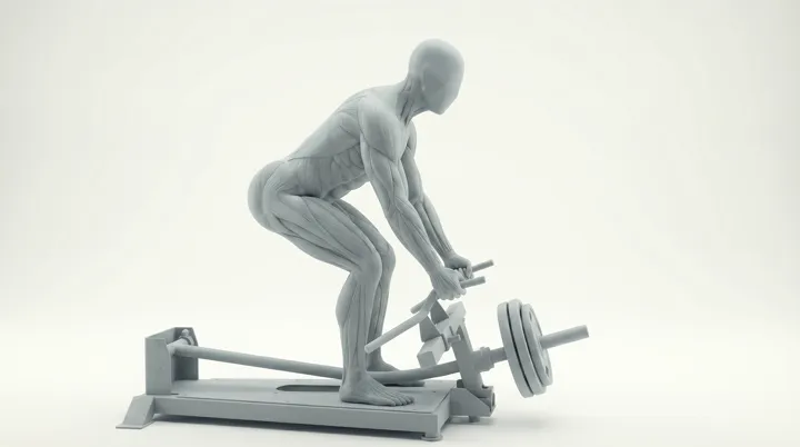 Machine Plate Loaded T Bar Row — 3D demonstration