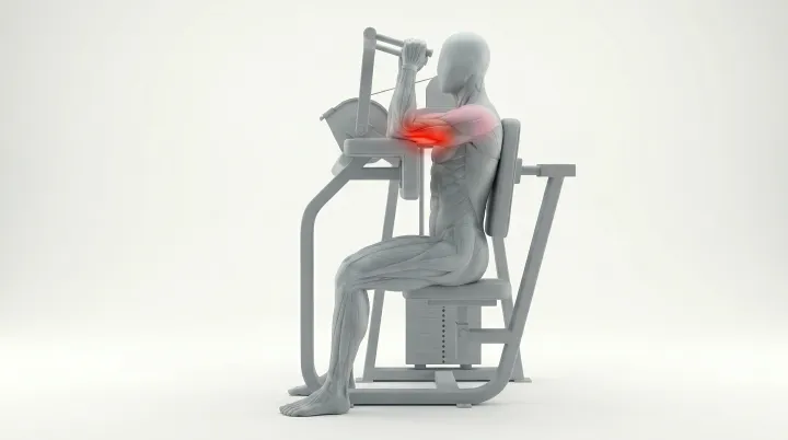Machine Tricep Extension — 3D demonstration