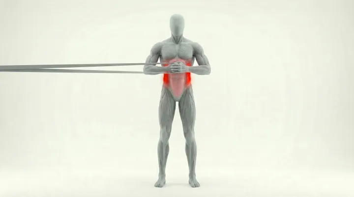 Pallof Press — 3D demonstration