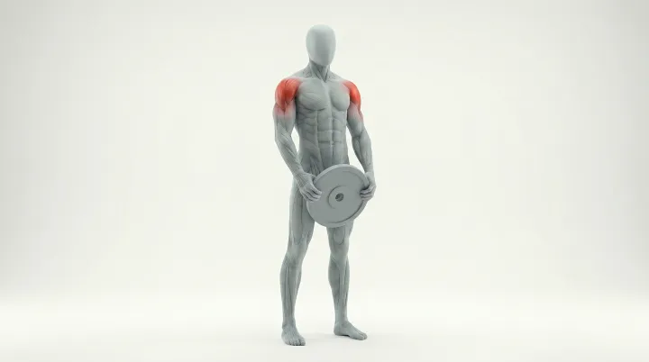 Plate Front Raise — 3D demonstration