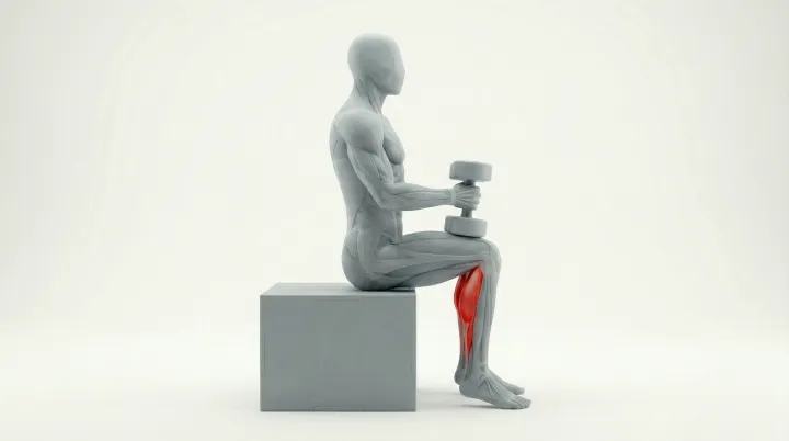 Seated Calf Raise — 3D demonstration