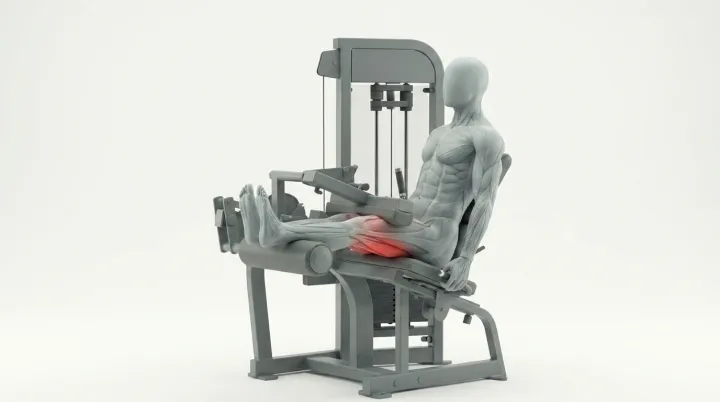 Seated Leg Curl — 3D demonstration