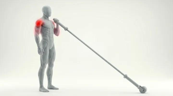 Single-Arm Landmine Press — 3D demonstration