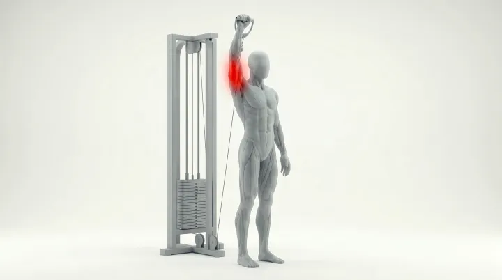 Single-Arm Overhead Cable Extension — 3D demonstration