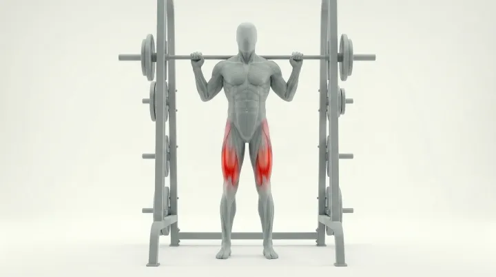 Smith Machine Squat — 3D demonstration
