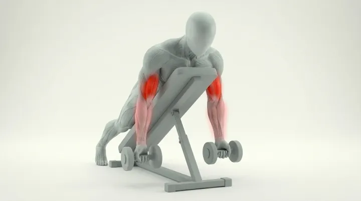 Spider Curl — 3D exercise demonstration
