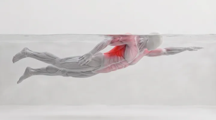 Swim Kick Drill — 3D demonstration