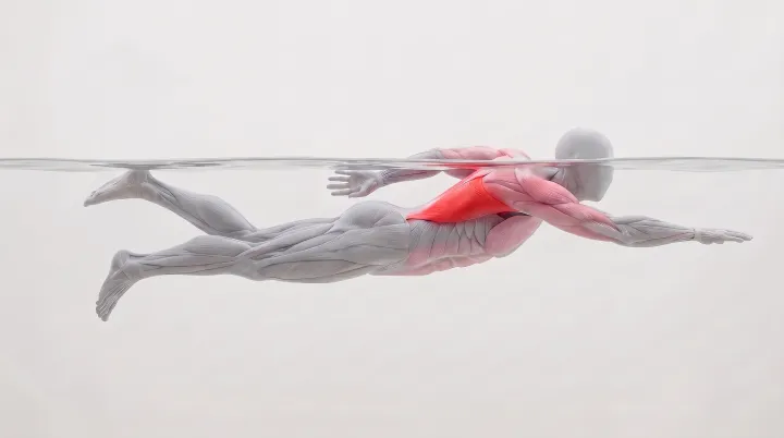 Swim Sprint Intervals — 3D demonstration